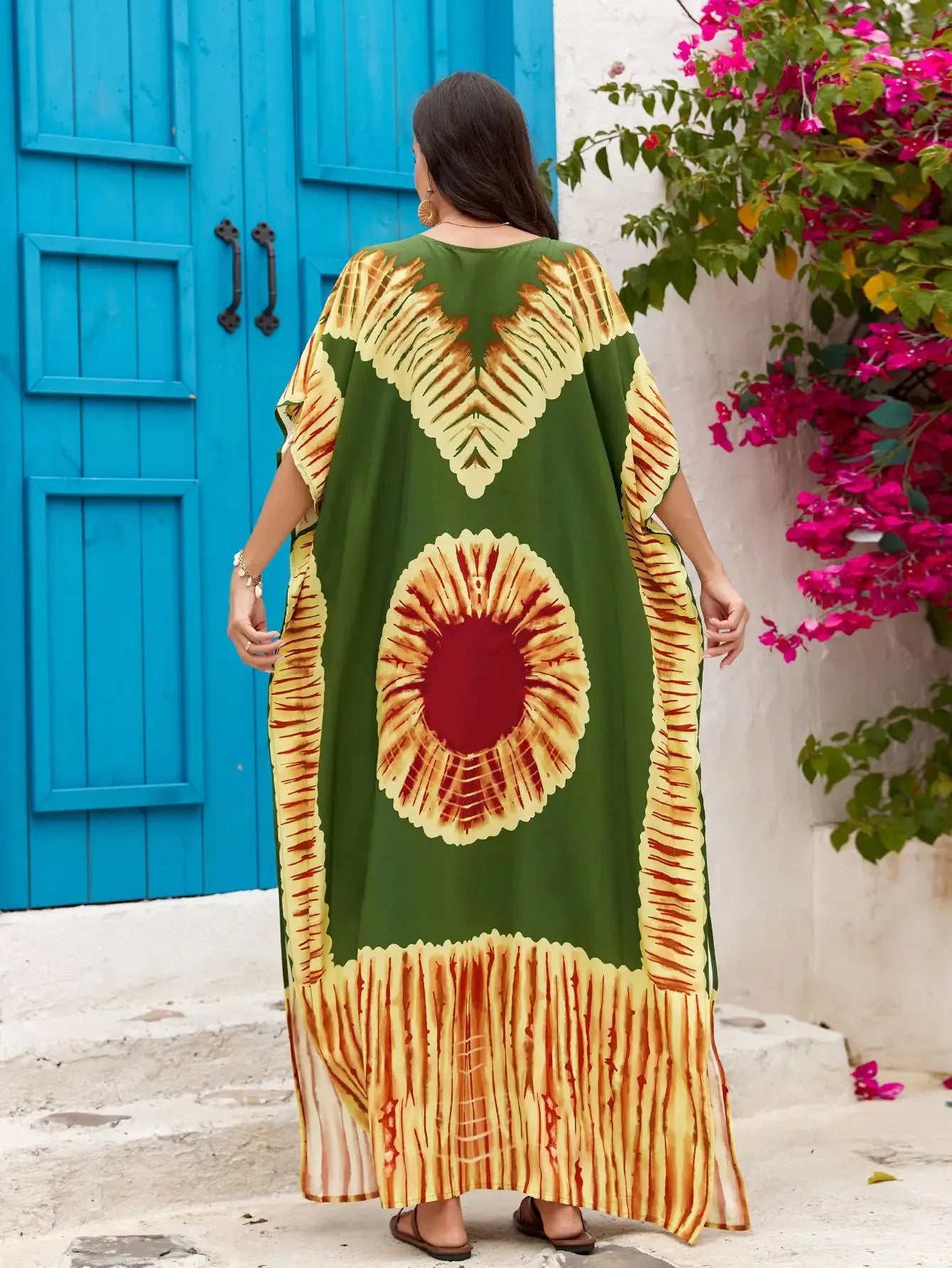 Kaftan Dresses for Beach Wear Women 2024 Plus Size Bathing Suit Cover Up Caftan Maxi Beach Dresses Vacation Outfits